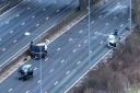 Two people were killed in this crash on the M25 in February.