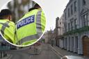A man has been struck by a man wearing a balaclava in Fore Street, Hertford.