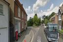 The post-box in Sandridge is classed as 'deep rural' by the Royal Mail. Image credit: Google Street View