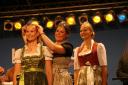 The wine princess is crowned as part of Offenburg's annual wine festival
