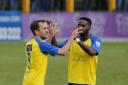 Sam Merson’s double rescued a point for St Albans City in their first game against Hemel Hempstead Town over Christmas and New Year - but he had little impact in the return fixture at Vauxhall Road. Picture: Leigh Page