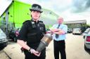 Free catalytic converter marking for drivers in the Hatfield area