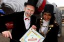The city's version of Monopoly was played by more than 2,000 people, including St Albans' mayor Annie Brewster.