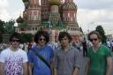 The lads in Red Square