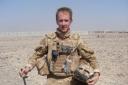 Corporal Christopher Harrison, 26, was leading a patrol when an improvised explosive device blew up near Sangin, Helmand Province, on May 9, 2010.