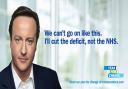 The new airbrushed poster from the Tories