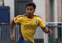 Zane Banton scored his fourth goal of the season and was highly influential in St Albans City's win over Cray Wanderers. Photo: Jim Standen