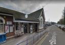 The incident happened at Harpenden Train Station (google street view)