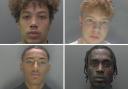 Isaac Wallace-Greaves (top left), Harvey Kavanagh (top right), Kai Henry-Smith (bottom left), Kobi Nelson (bottom right). Picture: Herts Police.