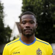 Solomon Nwabuokei scored his first City goal at Clarence Park. Photo: Leigh Page