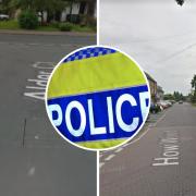 The incidents occurred in Alder Close and How Wood (google street view)