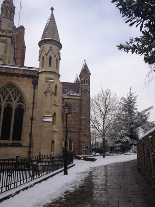 Photo by Sarah Fransen from St Albans who took some pictures of St Albans Abbey. 