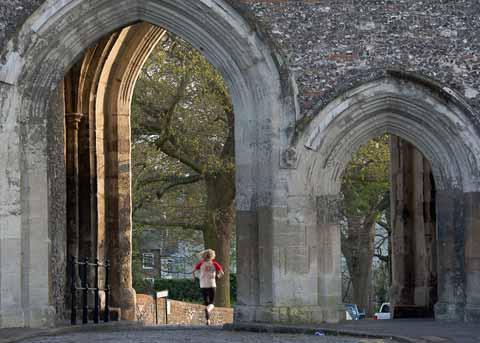 This photo was taken at the Abbey Gateway by Mark Percival