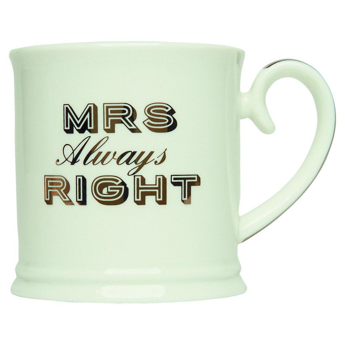 M&S, Mrs Always Right mug, £10