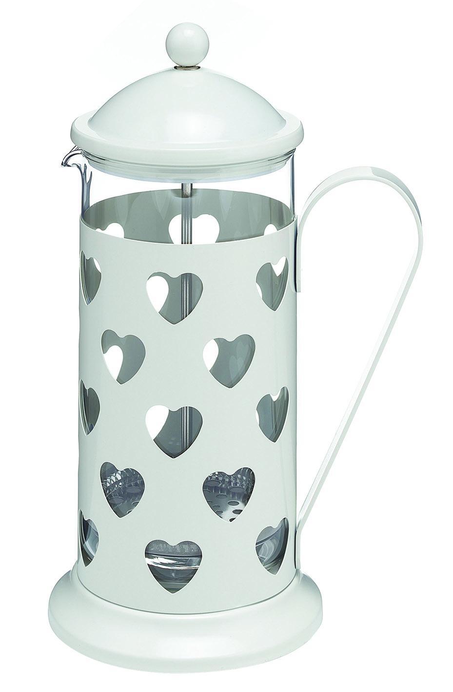 M&S, heart cafetiere,  £19.50