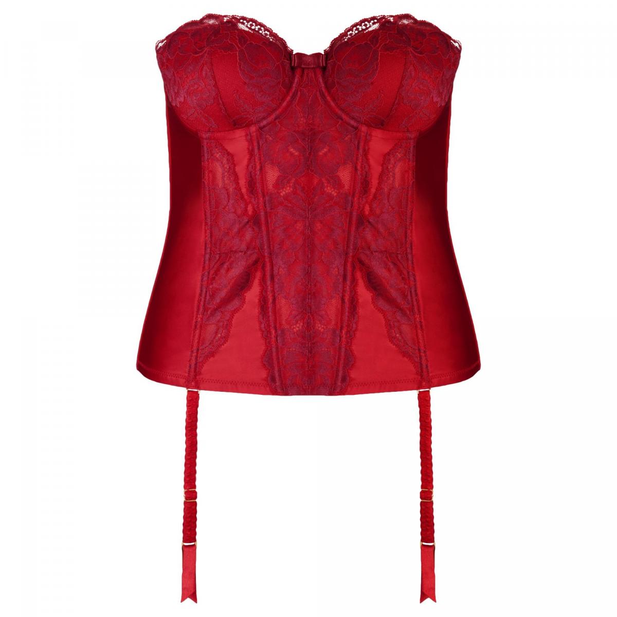John Lewis, Collection scarlet lace basque, £60