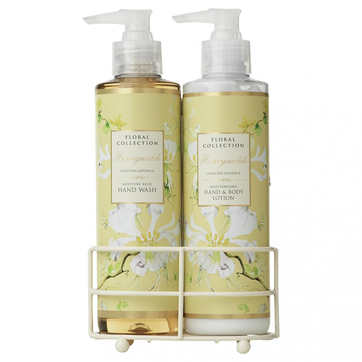 M&S, Floral Collection honeysuckle hand duo, £7.50