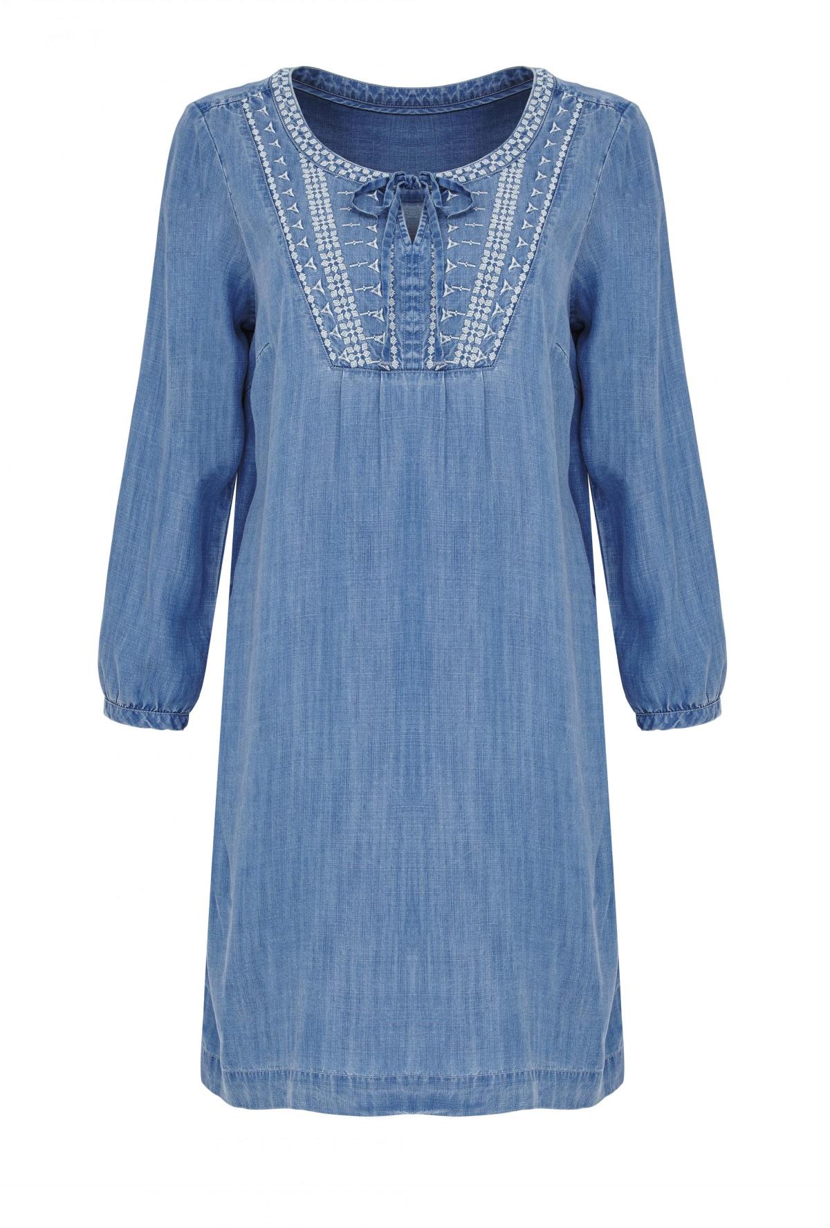 M&S, Indigo dress, £45