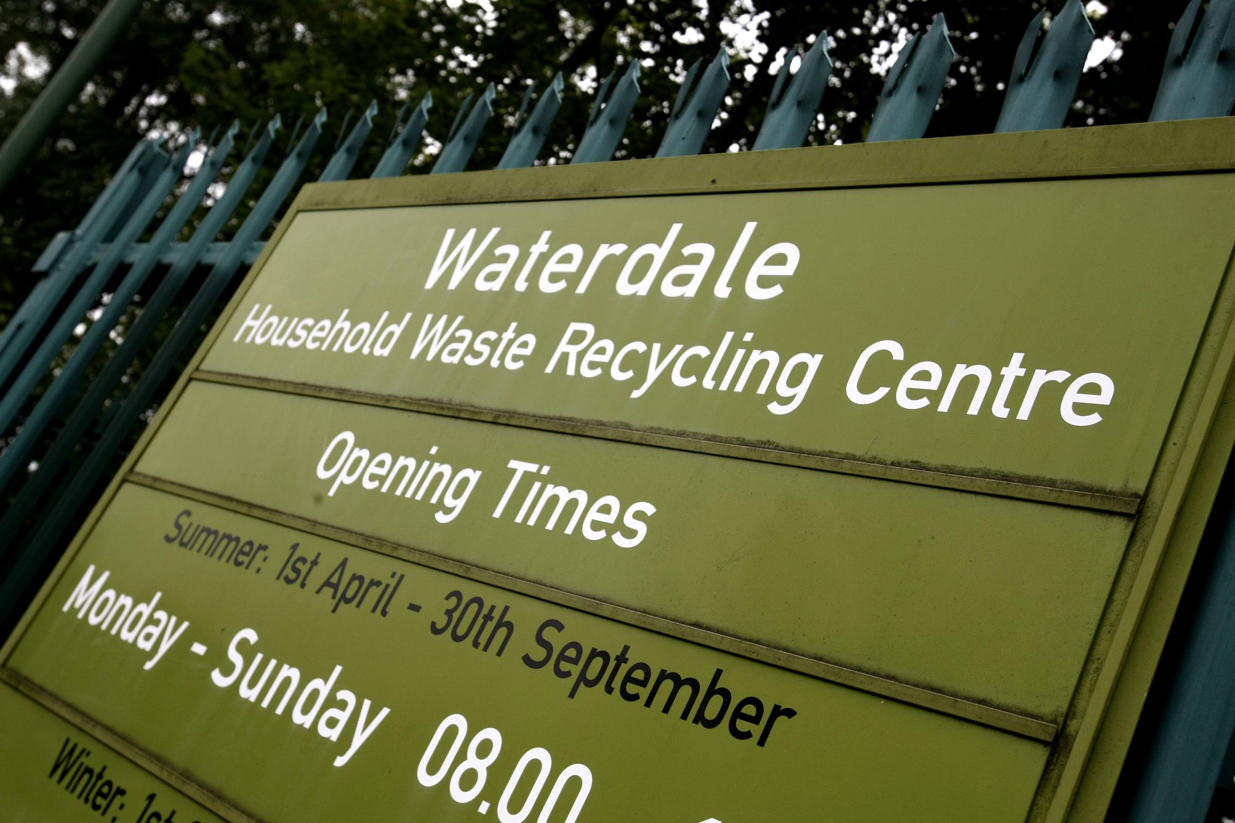 Waterdale recycling depot