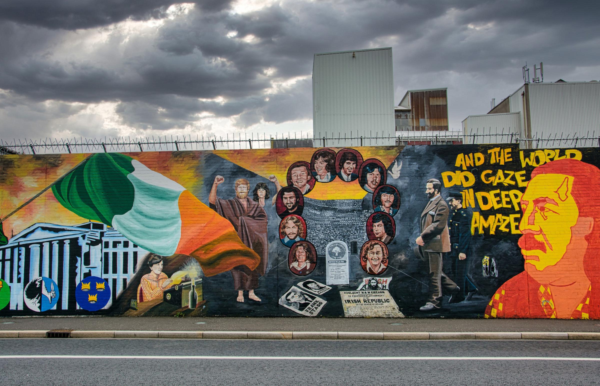 A mural in Belfast. Photo: Pixabay