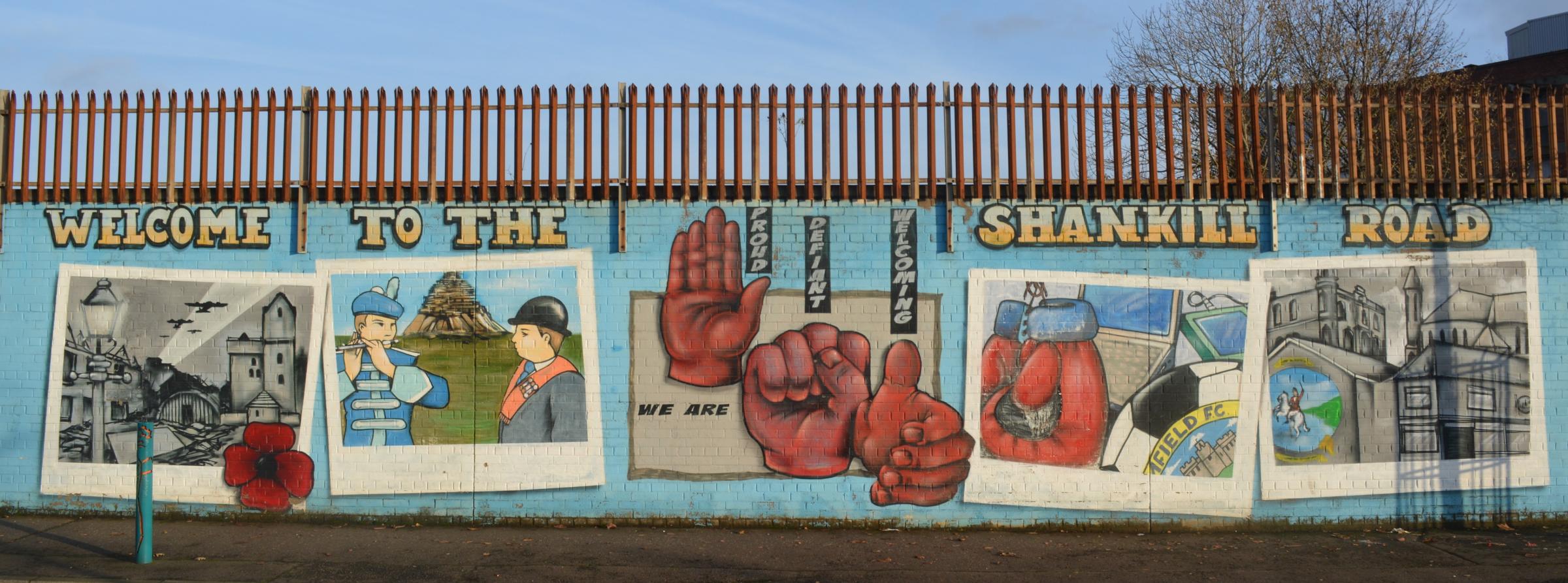 A mural in Shankhill Road, Belfast. Photo: Pixabay