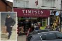 A CCTV image has been released following a burglary at Timpson in Harpenden. Picture: Herts Police/ Google Street View.