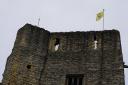 The Oxford United flag was flown at Oxford Castle this week.