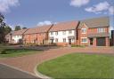 Some of the new homes that have been built at Hanstead Park in Bricket Wood