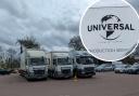 Universal Studios lorries have been spotted in Verulamium Park.