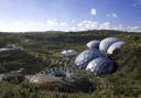 A birdseye view of the Eden Project