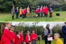 Tree planting ceremony at Margaret Wix Primary School, St Albans