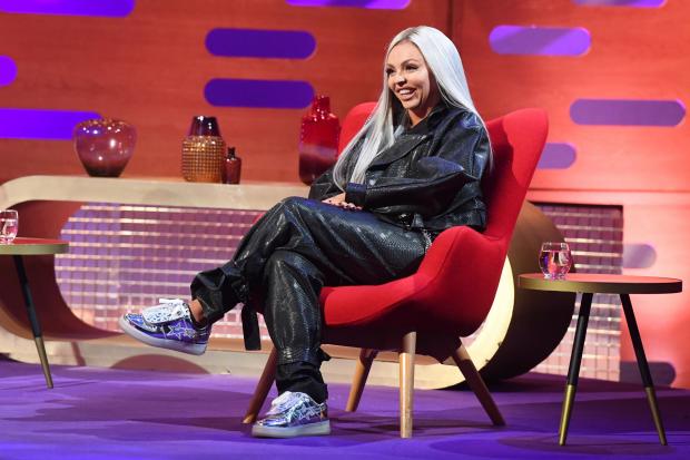 St Albans & Harpenden Review:  Jesy Nelson during the filming for the Graham Norton Show. Credit: PA
