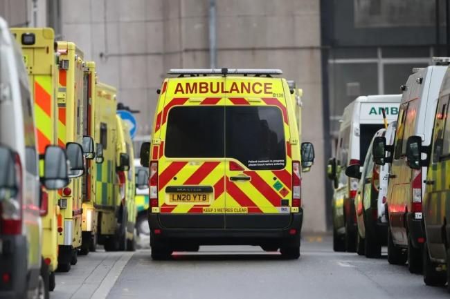 A stock image of ambulances. Photo: PA