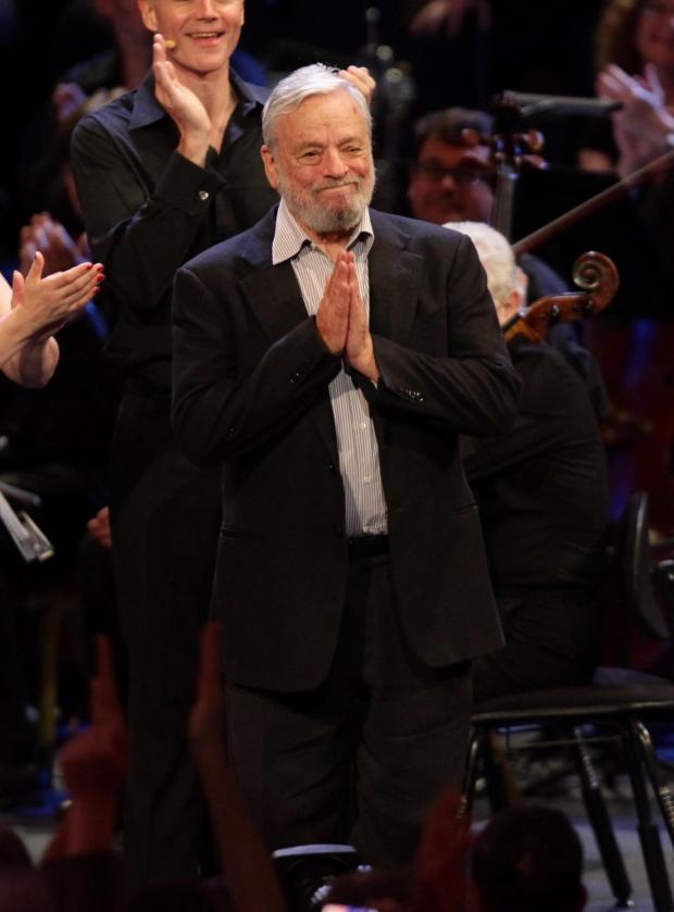 St Albans & Harpenden Review: Stephen Sondheim taking an applause during the finale of BBC Proms in 2010. Credit: PA