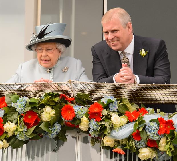 St Albans & Harpenden Review: (left to right) Queen Elizabeth II and Prince Andrew. Credit: PA