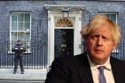 Downing Street has denied claims by Dominic Cummings that Boris Johnson was told about the BYOB staff garden party in advance (PA)