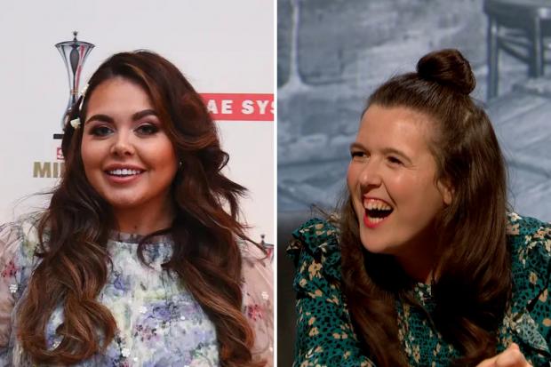 Scarlett Moffatt (left) and Rosie Jones (right) are among celebrities taking part in this year's Comic Opera for Red Nose Day.