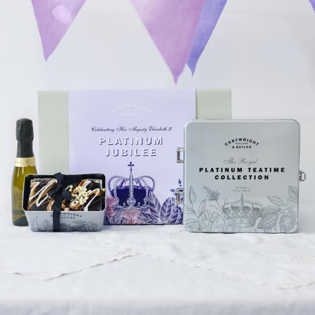St Albans & Harpenden Review: The Jubilee Celebration Gift Box. Credit: Cartwright & Butler