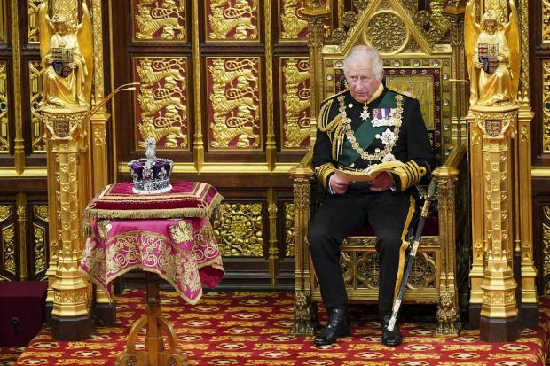 St Albans & Harpenden Review: The Prince of Wales reads the Queen's Speech during the State Opening of Parliament in the House of Lords (PA)
