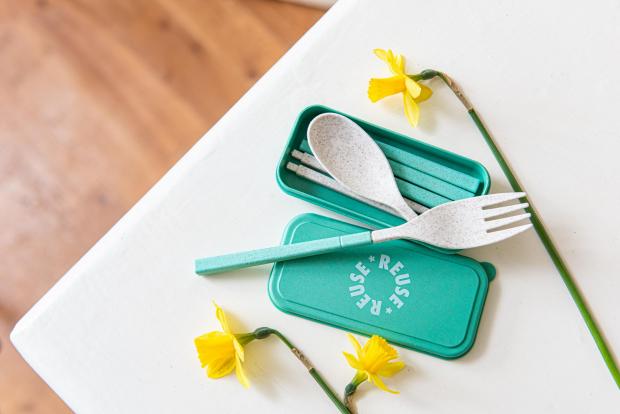 St Albans & Harpenden Review: Reusable Travel Picnic Cutlery. Credit: Not On The High Street