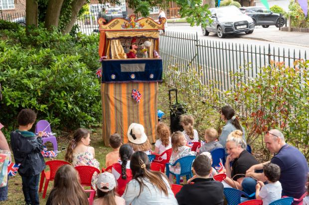 St Albans & Harpenden Review: Punch and Judy at the children's stage. Picture: Lawrence Stone Creative Photography 