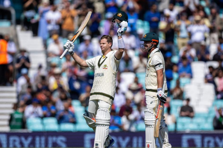 Australia’s Steve Smith racks up seventh Test century on English soil