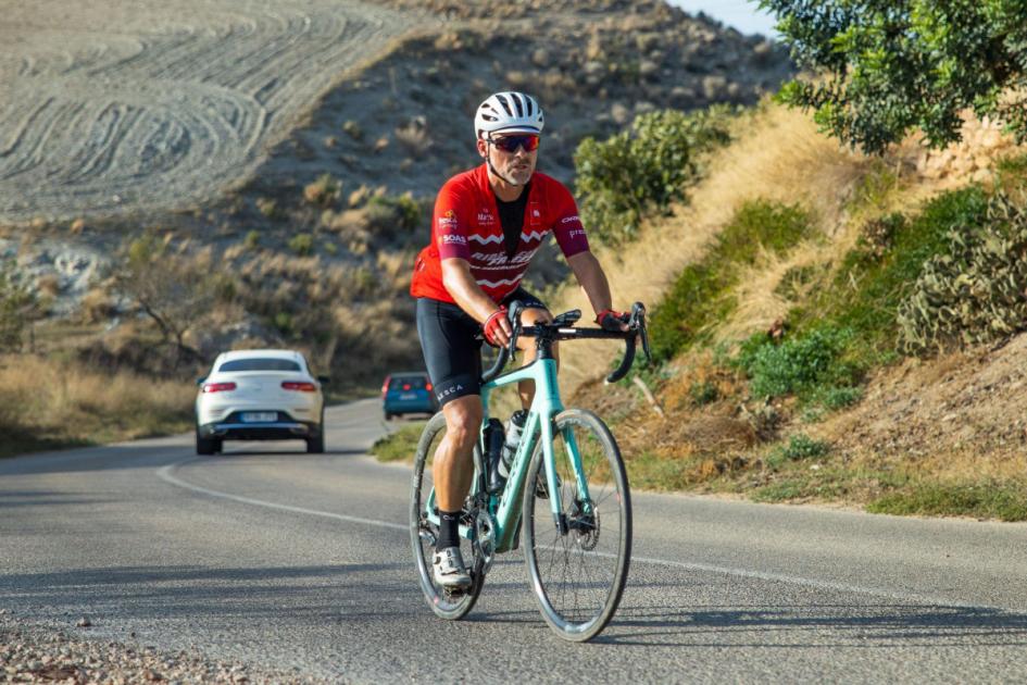 Cyclist takes on own version of Tour de France for modern slavery victims