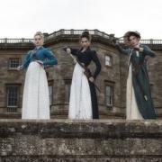 Trailer for Pride and Prejudice and Zombies featuring scenes in Hatfield released