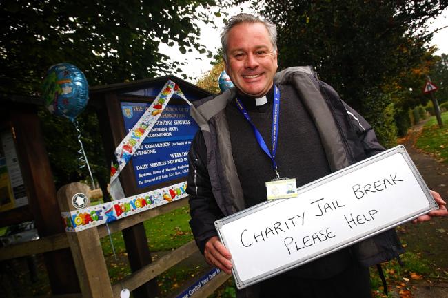 Redbourn vicar's jailbreak challenge raises £5,000