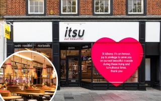 A new itsu restaurant is opening in Peter's Street, St Albans. Picture: itsu.