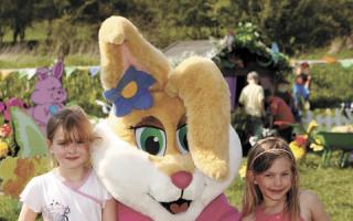 Join the Easter bunny at Willows Farm Village